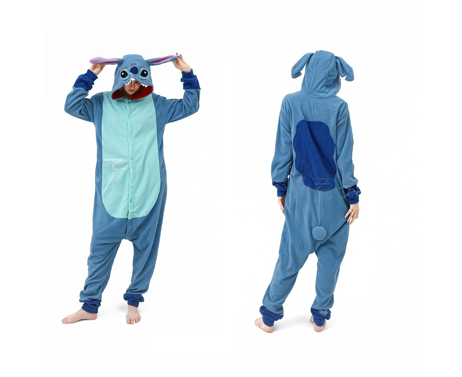 Adult New Stitch Onesie Animal Kigurumi Costume Pyjamas Party Book Week