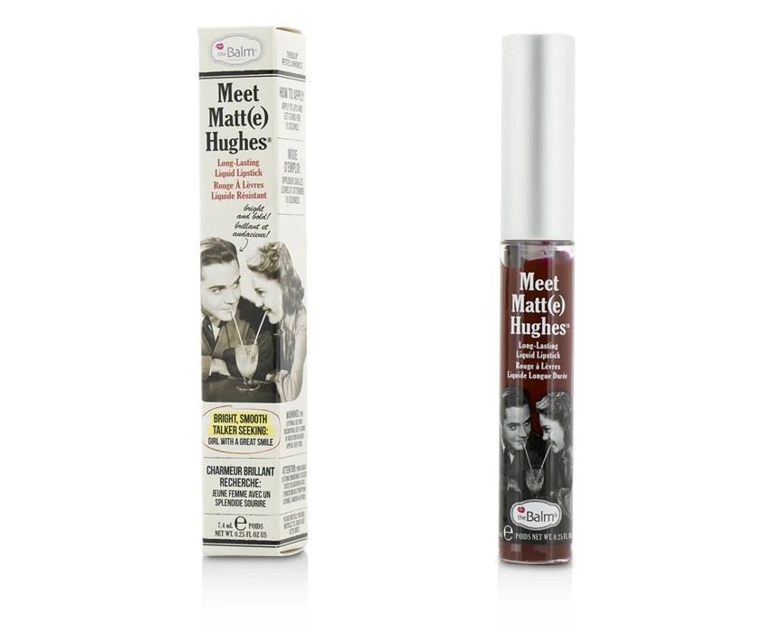 TheBalm Meet Matte Hughes Long Lasting Liquid Lipstick  Adoring 7.4ml/0.25oz