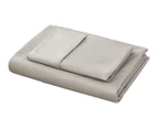 Daniel Brighton Percale Cotton Combo Fitted Sheet Set - Sand