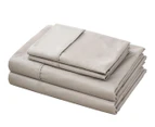 Daniel Brighton Percale Cotton Sheet Set - Sand