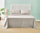 Daniel Brighton Percale Cotton Sheet Set - Sand