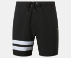 Hurley Men's Block Party 18" Boardshorts - Black/White