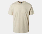 Hurley Men's H2O Dri Essential Short Sleeve Tee / T-Shirt / Tshirt - Bone