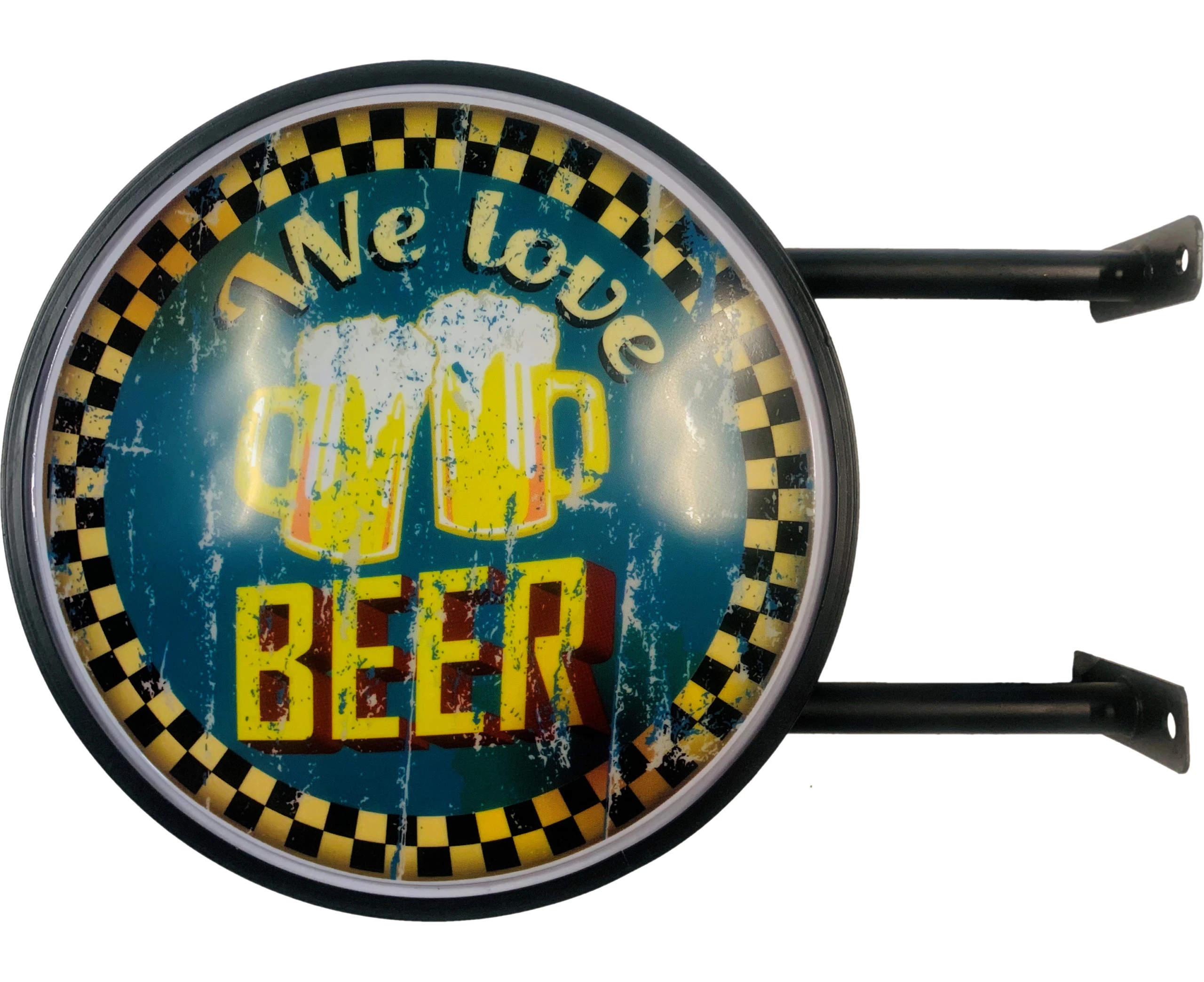 We Love Beer Cheers Bar Lighting Wall Sign Light LED