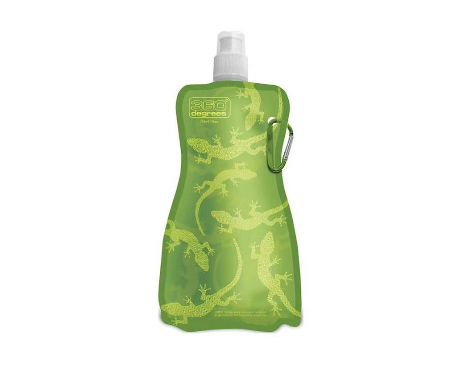 360 Degrees Flexible Drink Bottle 750mL [Colour: Green]