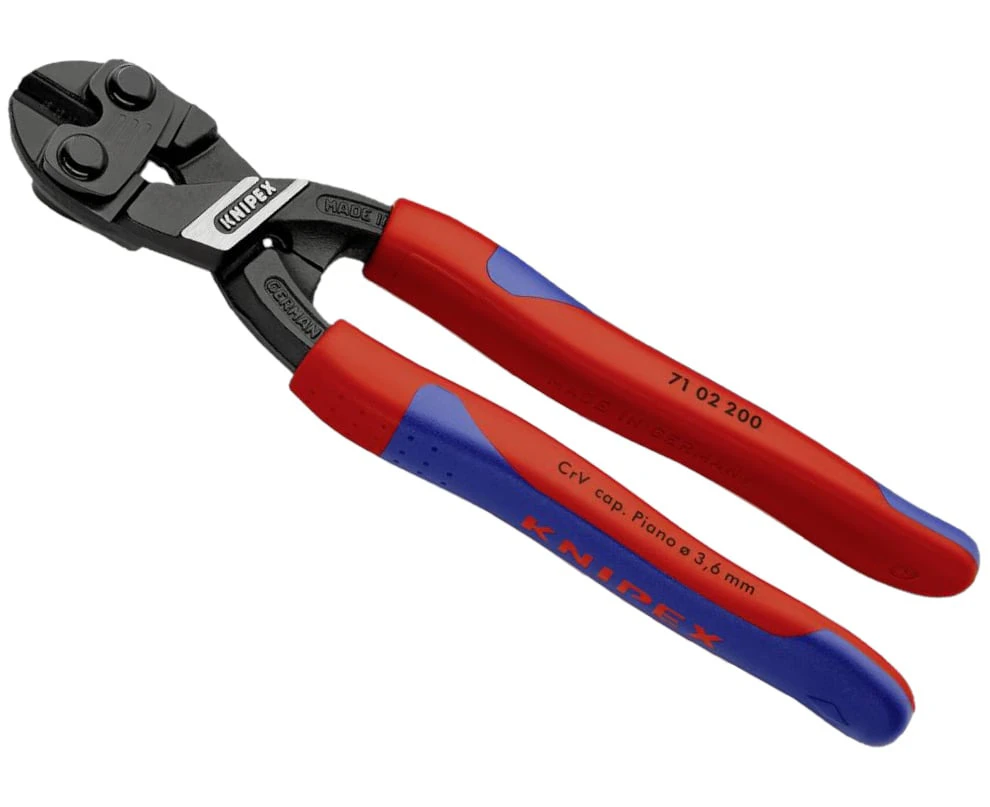 Knipex 71 02 200 CoBolt Compact Bolt Cutter 200mm - Red