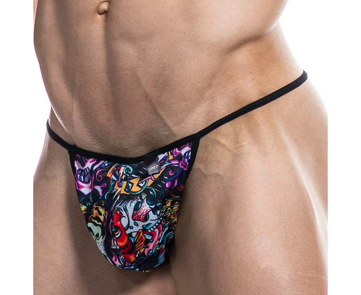 CUT4MEN Provocative G-String C4M02 Tattoo