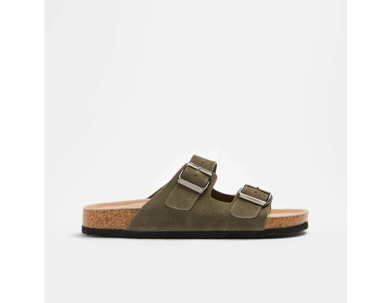 Target Mens Leather Moulded Cork Sandal - Solo