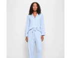 Target Pointelle Rib Wide Leg Pyjama Sleep Pants