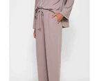 Target Pointelle Rib Wide Leg Pyjama Sleep Pants