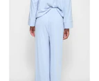 Target Pointelle Rib Wide Leg Pyjama Sleep Pants