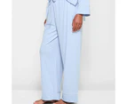 Target Pointelle Rib Wide Leg Pyjama Sleep Pants