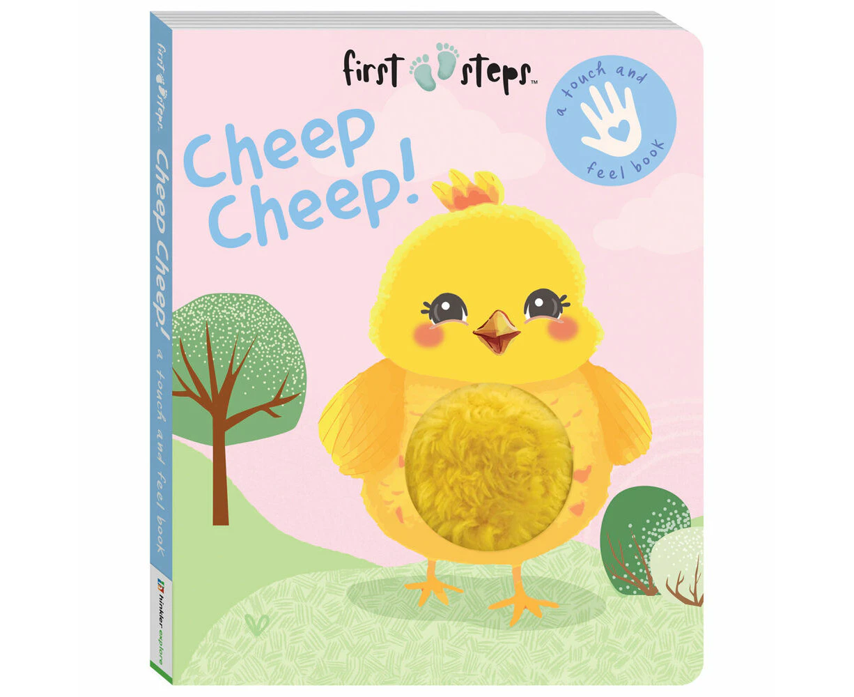 Building Blocks First Steps Cheep Cheep! Touch & Feel Board Book Kids 0y+