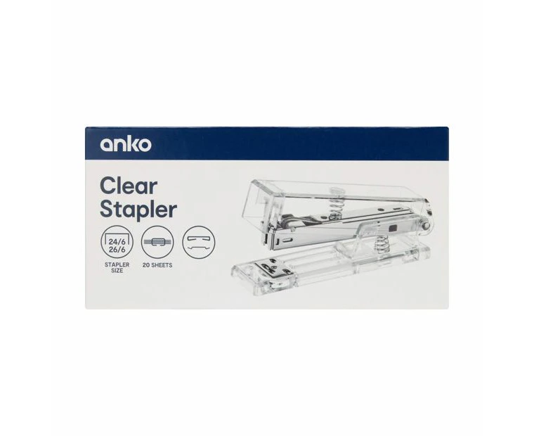 Clear Stapler - Anko