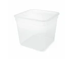 3 Pack Storage Boxes, Clear - Anko