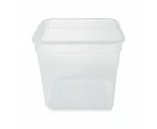 3 Pack Storage Boxes, Clear - Anko