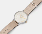 Coach Women's 36mm Perry Leather Watch - Champagne/Silver