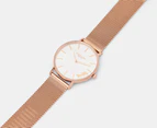 Coach Women's 36mm Perry Stainless Steel Watch - Rose Gold/Silver