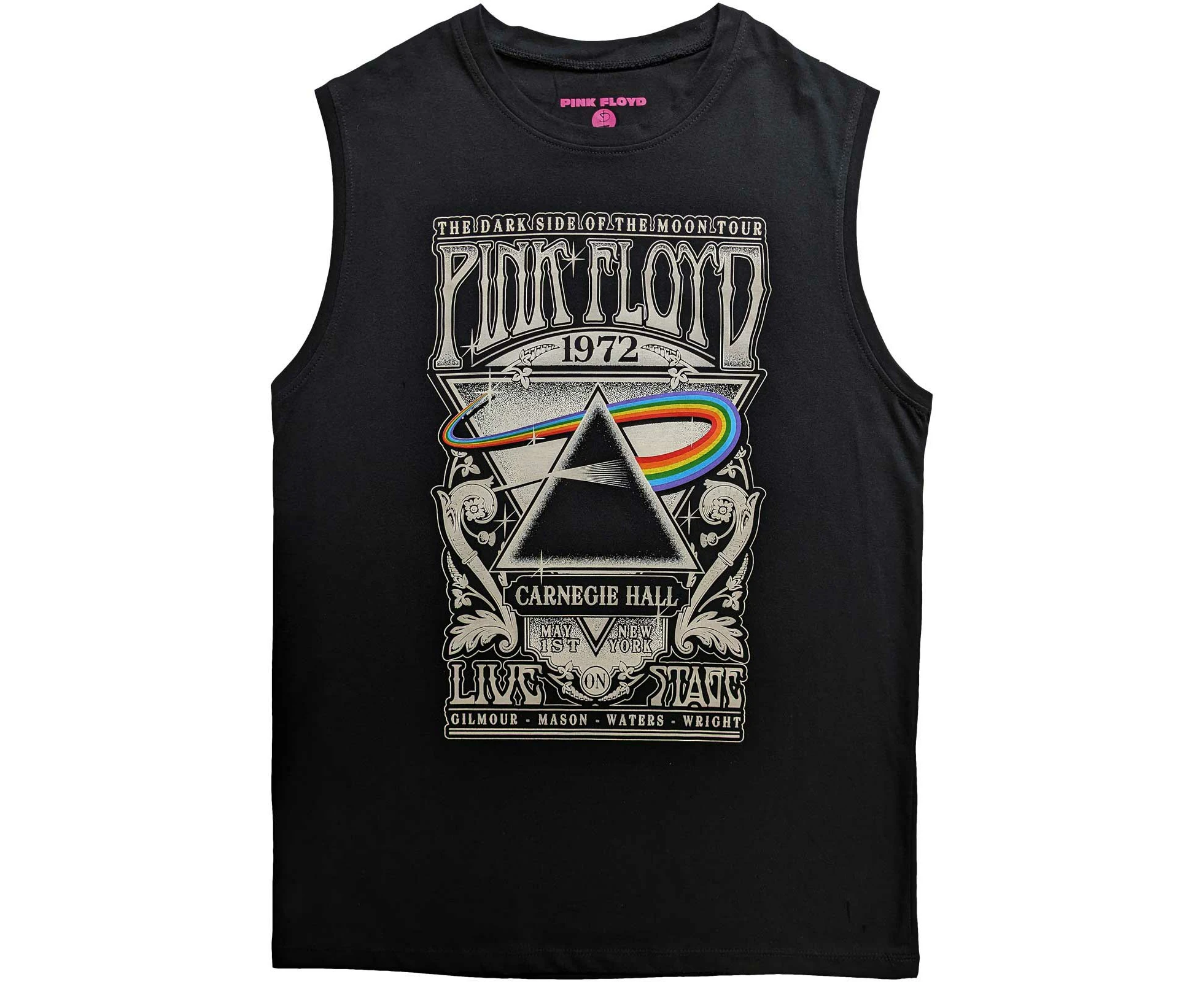 Pink Floyd | Official Band Tank Top | Carnegie Hall Poster