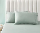 Daniel Brighton Percale Cotton Pillowcase 2-Pack - Sage