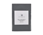 Daniel Brighton Percale Cotton King Pillowcase 2-Pack - Charcoal