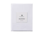 Daniel Brighton Percale Cotton Combo Fitted Sheet Set - White