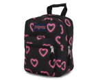 Jansport 8L Big Break Lunch Bag - Happy Hearts/Black