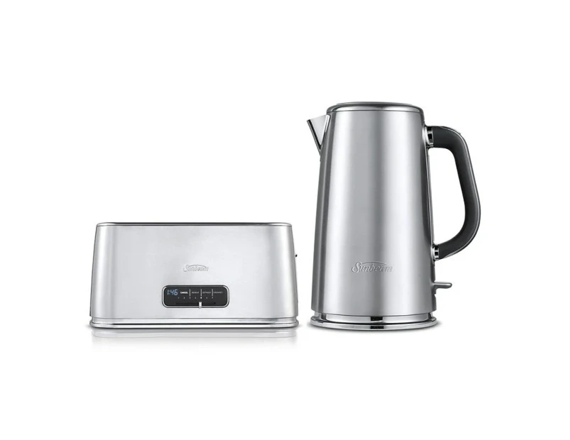 Sunbeam Stainless Steel TAM5003SS Toaster & KEM5007SS Kettle Bundle