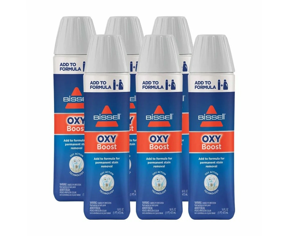 Bissell Oxy Boost Carpet Cleaning Solution 14051 Six Pack