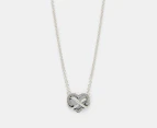 Pandora Sparkling Infinity Heart Collier Necklace - Silver