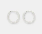 Pandora Moments Charm Hoop Earrings - Silver