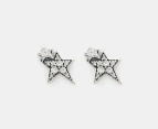 Pandora Sparkling Asymmetric Stars Stud Earrings - Silver