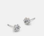 Pandora Celestial Sparkling Star Stud Earrings - Silver