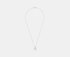 Pandora Double Circle Pendant Necklace - Silver