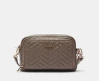 GUESS Anning Camera Crossbody Bag - Dark Taupe