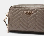 GUESS Anning Camera Crossbody Bag - Dark Taupe