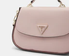 GUESS Eco Jazlynn Top Handle Flap Crossbody Bag - Rose