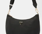 GUESS Eco Gemma Hobo Shoulder Bag - Black