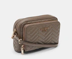 GUESS Anning Camera Crossbody Bag - Dark Taupe