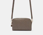 GUESS Anning Camera Crossbody Bag - Dark Taupe