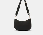 GUESS Eco Gemma Hobo Shoulder Bag - Black