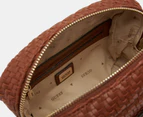 GUESS Francy Camera Crossbody Bag - Cognac