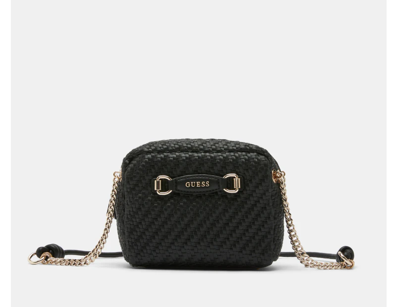 GUESS Francy Camera Crossbody Bag - Black