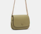 GUESS Fedora Flap Shoulder Bag - Sage