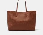 GUESS Vikky II 2-in-1 Tote Bag - Cognac