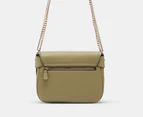 GUESS Fedora Flap Shoulder Bag - Sage