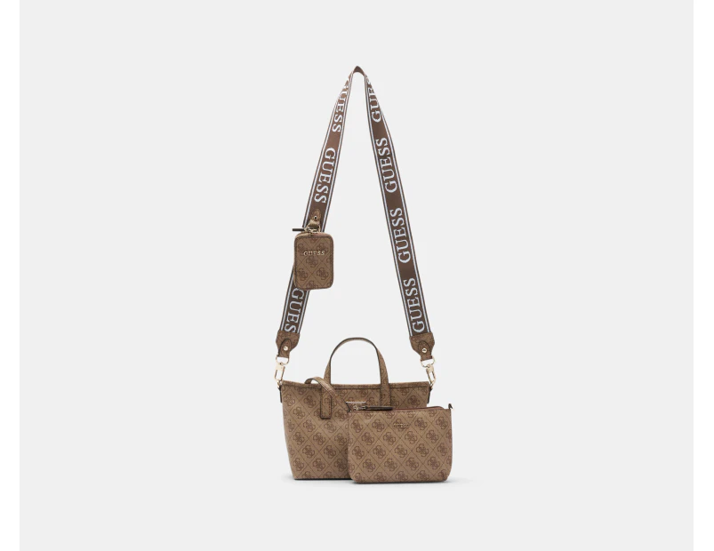 GUESS Latona Mini Tote - Latte Logo