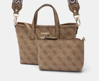 GUESS Latona Mini Tote - Latte Logo