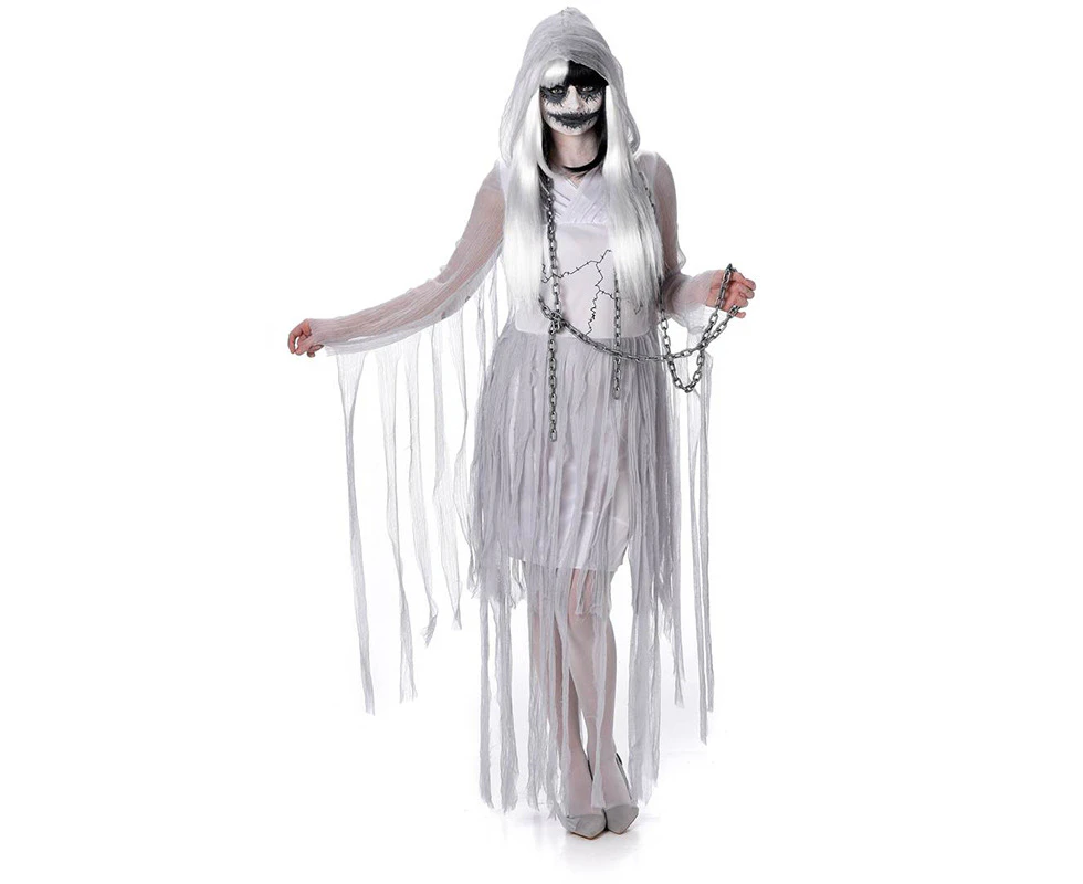 Ghostly Ghoul Girl Adult Bride Costume