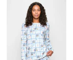 Family Matching Bluey Womens Cosy Knit Pyjama Set